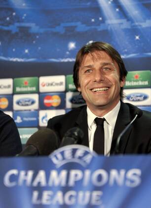 Antonio Conte Coach Juventus - Glasgow, 11 02 2013 Champions League 2012 13 PK Juventus Turin: federicoxtardito