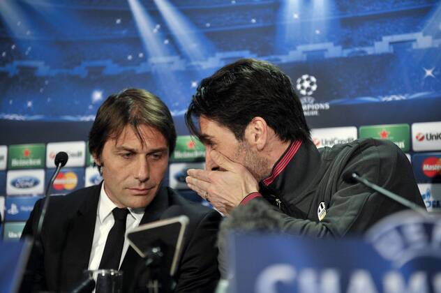 Antonio Conte Coach Juventus, Gianluigi Buffon - Glasgow, 11 02 2013 Champions League 2012 13 PK Juventus Turin: federicoxtardito