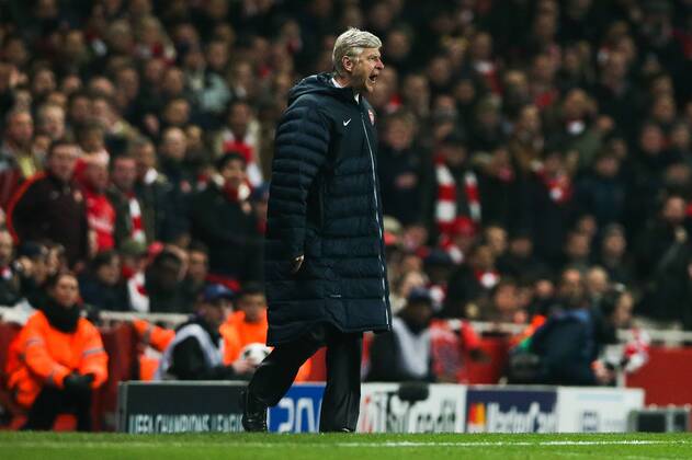Football - 2012 2013 Champions League - Round of 16, First Leg: Arsenal vs. Bayern Munich Manager of Arsenal Arsene Wenger at the Emirates Stadium, London