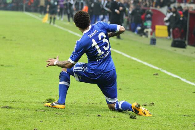 Torschütze Jermaine JONES 13 (FC Schalke 04) Galatasaray Istanbul vs. FC Schalke 04, Champions League, Achtelfinale, 20.02.2013
