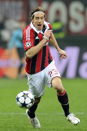 Milano 20 02 2013 - Champions League AC Milan - FC Barcelona -- Massimo Ambrosini 