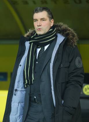 05.03.2013, xtvx, UEFA Champions League 1 4 Finale, Borussia Dortmund - FC Schachtar Donezk, v.l. Manager Michael Zorc (Borussia Dortmund) Portrait