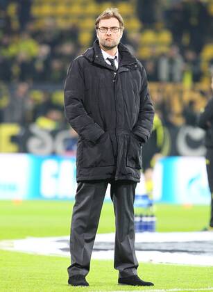 05.03.2013, xtvx, UEFA Champions League 1 4 Finale, Borussia Dortmund - FC Schachtar Donezk, v.l. Trainer Jürgen Klopp (Borussia Dortmund) Portrait