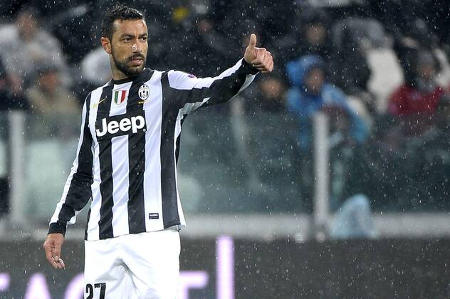 Fabio Quagliarella Juventus Torino 6 03 2013 Juventus Stadium Football Calcio Champions League Season 2012 13 Juventus vs Celtic Glasgow federicoxtardito