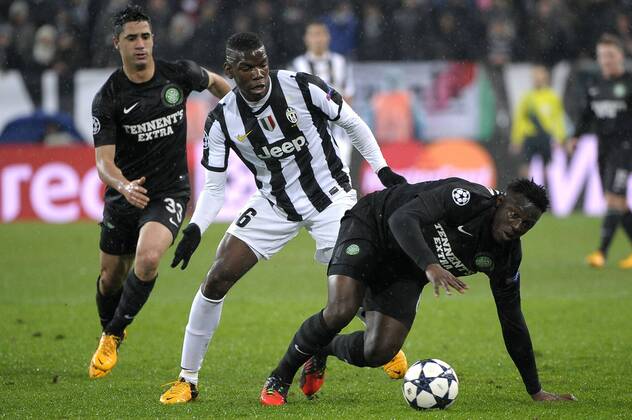 Paul Pogba Juventus Torino 6 03 2013 Juventus Stadium Football Calcio Champions League Season 2012 13 Juventus vs Celtic Glasgow federicoxtardito