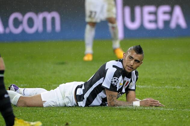 Arturo Vidal Juventus Torino 6 03 2013 Juventus Stadium Football Calcio Champions League Season 2012 13 Juventus vs Celtic Glasgow federicoxtardito