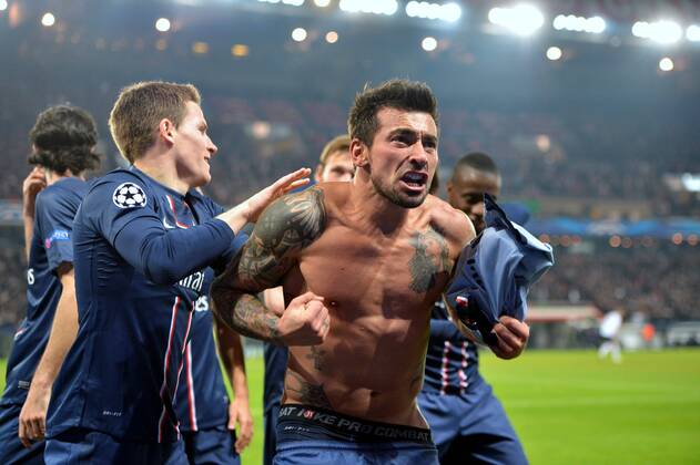 Ezequiel Lavezzi (psg) - Paris St. Germain vs Valencia FC - 06 03 2013 AnthonyBIBARD FEP Panoramic 