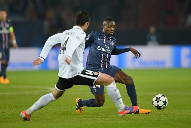Blaise Matuidi (psg) - Antonio Barragan (val) - Paris St. Germain vs Valencia FC - 06 03 2013 AnthonyBIBARD FEP Panoramic 