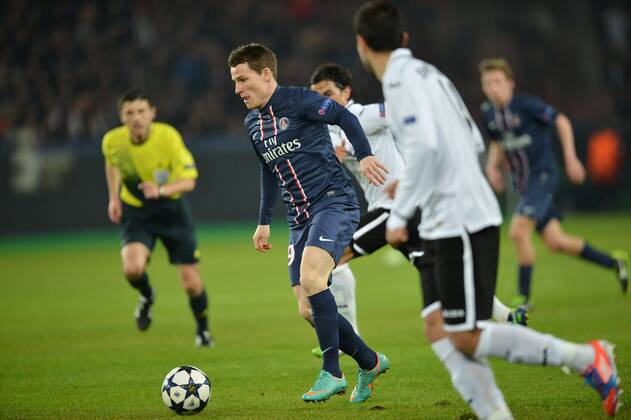 Kevin Gameiro (psg) - Paris St. Germain vs Valencia FC - 06 03 2013 AnthonyBIBARD FEP Panoramic 