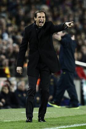 Barcelona, 12.03.2013 - UEFA Champions League 2012 2013 - FC Barcelona (Barca) vs AC Mailand - Massimiliano Allegri 