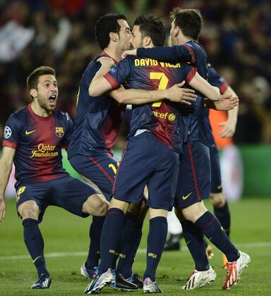 Barcelona, 12.03.2013 - UEFA Champions League 2012 2013 - FC Barcelona (Barca) vs AC Mailand - Lionel Messi 