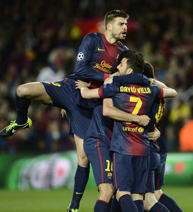 Barcelona, 12.03.2013 - UEFA Champions League 2012 2013 - FC Barcelona (Barca) vs AC Mailand - Lionel Messi 