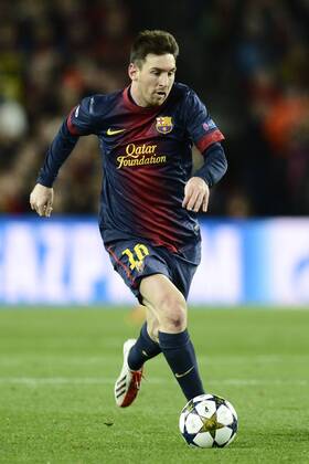 Barcelona, 12.03.2013 - UEFA Champions League 2012 2013 - FC Barcelona (Barca) vs AC Mailand - Lionel Messi 