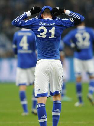 12-03-2013, Fussball, Saison 2012-2013, UEFA Champions League, Achtelfinale, Rückspiel, FC Schalke 04 - Galatasaray Istanbul, 02 Julian Draxler (Schalke 04) nach dem Abpfiff