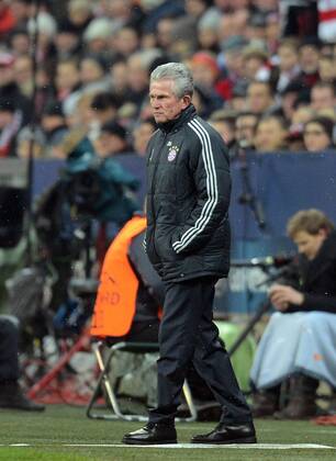 13.03.2013, xjhx, UEFA Champions League, FC Bayern München - Arsenal London, v.l. Trainer Josef Jupp Heynckes (FC Bayern München)