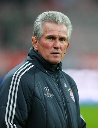 FUSSBALL - CL, Bayern vs Arsenal MUENCHEN,DEUTSCHLAND,13.MAR.13 - FUSSBALL - UEFA Champions League, Achtelfinale, FC Bayern München vs Arsenal FC. Bild zeigt Trainer Jupp Heynckes (Bayern). 