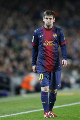 Lionel Messi (Barcelona), MARCH 17, 2013 - Football Soccer : Spanish Liga Espanola match between FC Barcelona (Barca) 3-1 Rayo Vallecano at Camp Nou stadium in Barcelona, Spain. (oqma009560)