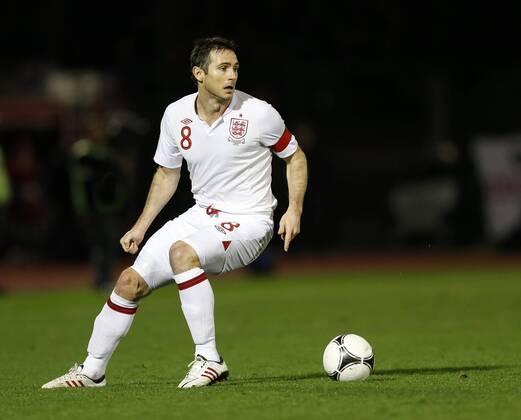 England s Frank Lampard in action..San Marino v England- World Cup Qualifier - Stadio di Serravalle, Serravalle- 22 03 13 - Picture David Klein Sportimage EDITORIAL USE ONLY. No use with unauthorised audio, video, data, fixture lists, club league logos or live services. Online in-match use limited to 120 images, no video emulation. No use in betting, games or single club league player publications.