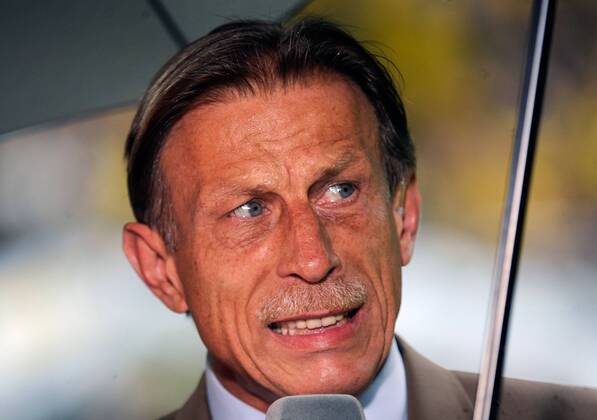 14.05.2011, 1.Bundesliga, Borussia Dortmund - Eintracht Frankfurt v.l. Trainer Christoph Daum (Eintracht Frankfurt)