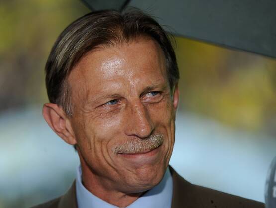 14.05.2011, 1.Bundesliga, Borussia Dortmund - Eintracht Frankfurt v.l. Trainer Christoph Daum (Eintracht Frankfurt)