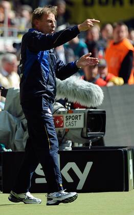 14.05.2011, 1.Bundesliga, Borussia Dortmund - Eintracht Frankfurt v.l. Trainer Christoph Daum (Eintracht Frankfurt)
