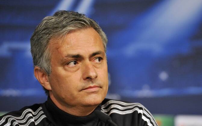 Jose Mourinho, coach and manager of Real Madrid C.F., in the press conference before game - Real Madrid - Galatasaray - UEFA Champions League 2012 2013 - Quarters Finals- First Leg Match- 02 04 2013 - @ Francesca Ceciarini NJF Media 