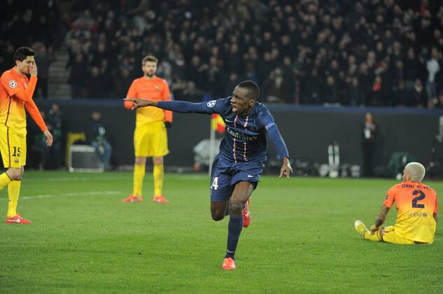 Blaise Matuidi (barca) FOOTBALL : Paris SG vs Barcelone - Ligue des champions - 02 04 2013 AnthonyBIBARD FEP Panoramic 