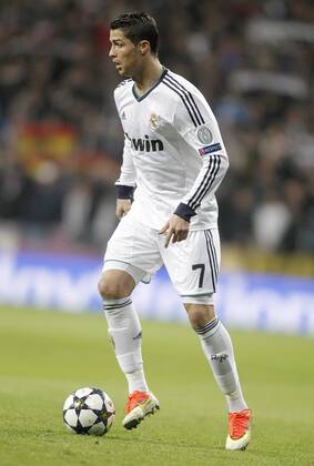 Real Madrid s Cristiano Ronaldo during UEFA Champions League match. April 03, 2013.  (1581014)