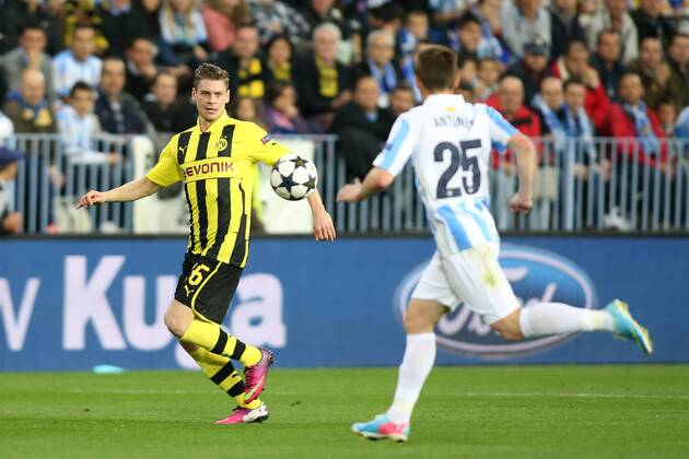 MALAGA CF - BORUSSIA DORTMUND --- UEFA CHAMPIONS LEAGUE QUARTERFINAL FIRST MATCH: MALAGA CF - BVB 1909 LUKASZ PISZCZEK FOT. PIOTR KUCZA NEWSPIX.PL --- Newspix.pl  GY5Q5733