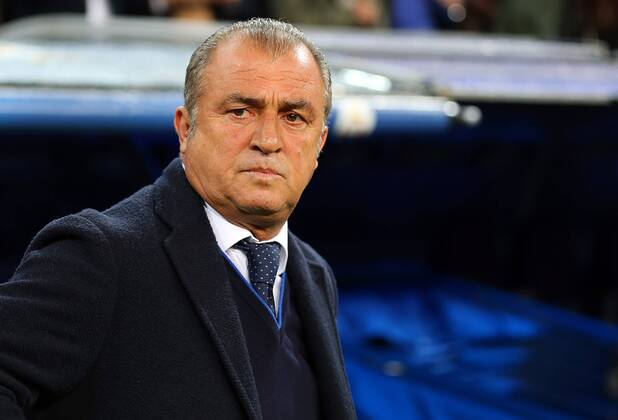 UEFA Champions League Quarter Final first leg match between Real Madrid and Galatasaray at Estadio Santiago Bernabeu on April 3, 2013 in Madrid, Spain. Pictured: Coach Fatih Terim of Galatasaray 