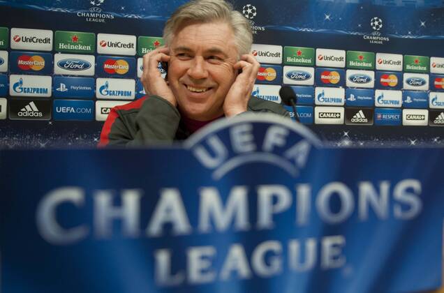 PK Kmit Trainer Carlo Ancelotti (Paris Saint Germain, PSG) 