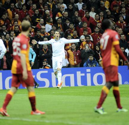 UEFA Champions League Quarter Final second leg match between Galatasaray and Real Madrid at Turk Telekom Arena Stadium on April 9, 2013 in Istanbul, Turkey. Pictured: Cristiano Ronaldo of Real Madrid. 
