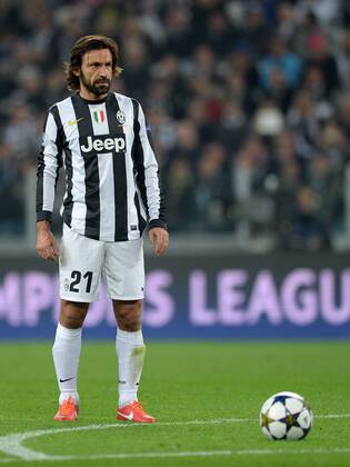 FUSSBALL CHAMPIONS LEAGUE VIERTELFINALE RUECKSPIEL 2012 2013 Juventus Turin - FC Bayern Muenchen 10.04.2013 Andrea Pirlo (Juventus Turin) 