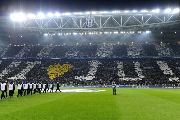 Mg Torino 10 04 2013 - Champions League Fans Juventus Turin Juve 