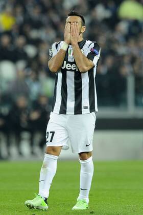 Mg Torino 10 04 2013 - Champions League Juventus Turin Juve - FC Bayern München : Fabio Quagliarella 