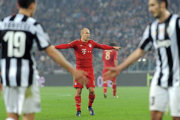 UEFA Champions League Juventus Turin Juve - FC BAYERN MÜNCHEN , Arjen Robben xHOCHxZWEIx xItalyxPhotoxPressx 