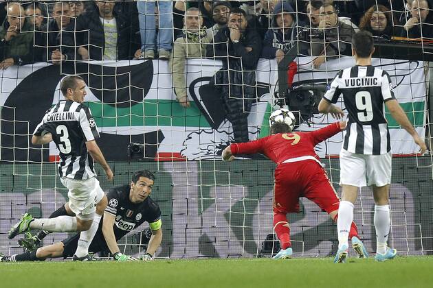 Mario Mandzukic Bayern, Torino 10 4 2013 Juventus Stadium Football Calcio 2012 2013 Champions League Juventus Vs Bayern München MarcoxBertorello