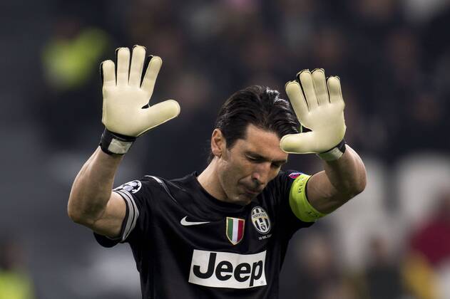 Gianluigi Buffon (Juventus), APRIL 10, 2013 - Football Soccer : UEFA Champions League Quarter-final 2nd leg match between Juventus 0-2 Bayern Munchen at Juventus Stadium in Turin, Italy.  ( ptmb040627)