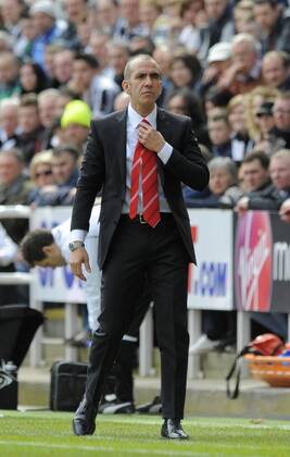 Sunderland manager Paolo Di Canio - Barclays Premier League - Newcastle Utd vs Sunderland - St. James Park - Newcastle - 14 04 13 - Picture Richard Lee Sportimage EDITORIAL USE ONLY. No use with unauthorised audio, video, data, fixture lists, club league logos or live services. Online in-match use limited to 120 images, no video emulation. No use in betting, games or single club league player publications.