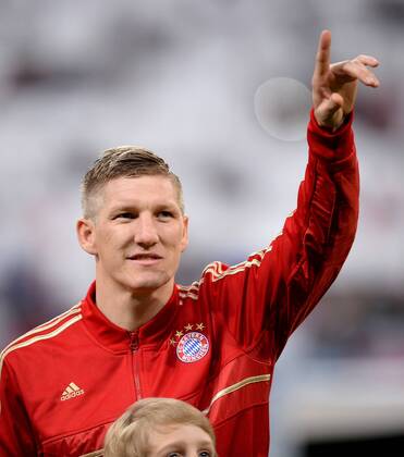 FUSSBALL CHAMPIONS LEAGUE HALBFINALE HINSPIEL 2012 2013 FC Bayern München - FC Barcelona 23.04.2013 Bastian Schweinsteiger (FC Bayern München) 