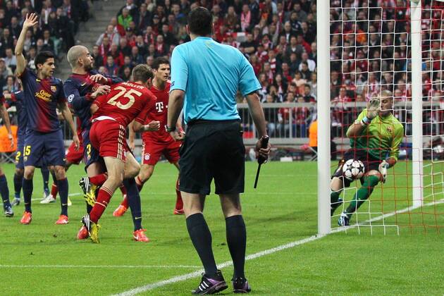 Tor von Thomas MUELLER 25 (FC Bayern München) EP_Kolbert