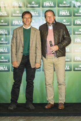 Bernd Schuster and Alfonso Perez attend Road to the Final by Heineken evento, JavierxOrtegaxPonce 
