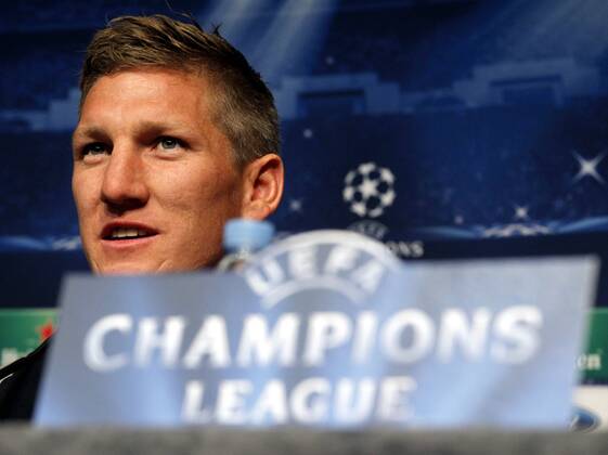 Pressekonferenz mit Trainer Bastian Schweinsteiger zum Champions League Halbfinale in Barcelona 