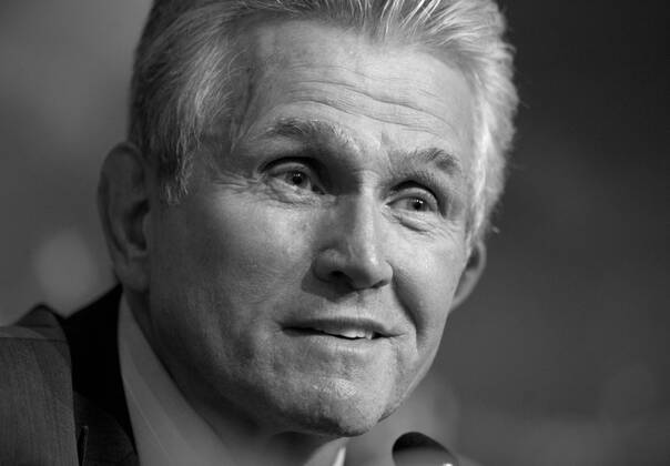 Trainer Jupp HEYNCKES (BAY) Fussball international UEFA Championsleague Saison 2012 2013: Offizielle Pressekonferenz des FC Bayern München im Hinblick auf das UCL Halbfinal-Rückspiel in Barcelona, Spanien am 30.04.2013,