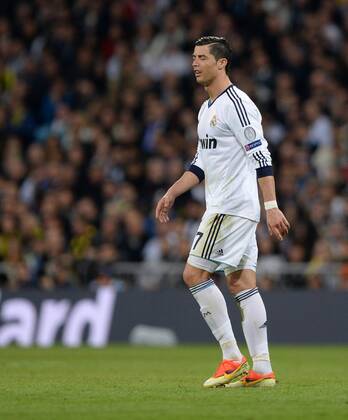 FUSSBALL CHAMPIONS LEAGUE HALBFINALE RÜCKSPIEL 2012 2013 Real Madrid - Borussia Dortmund 30.04.2013 Cristiano Ronaldo (Real Madrid) enttäuscht 