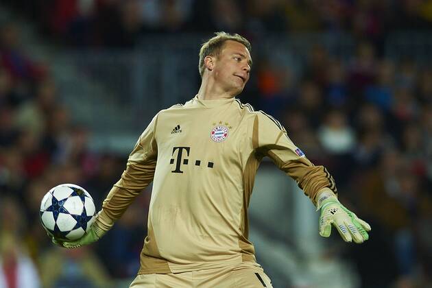 01.05.2013, UEFA Champions League Halbfinale, FC Barcelona - FC Bayern München, v.l. Manuel Neuer (Bayern München)