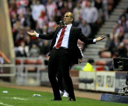 Sunderland manager Paolo Di Canio - Barclays Premier League - Sunderland vs Stoke City - Stadium of Light - Sunderland - 06 05 13 - Picture Richard Lee Sportimage EDITORIAL USE ONLY. No use with unauthorised audio, video, data, fixture lists, club league logos or live services. Online in-match use limited to 120 images, no video emulation. No use in betting, games or single club league player publications.