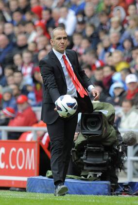 Sunderland manager Paolo Di Canio - Barclays Premier League - Sunderland AFC vs FC Southampton - Stadium of Light - Sunderland - 12 05 2013 - Pic Richard Lee Sportimage EDITORIAL USE ONLY. No use with unauthorised audio, video, data, fixture lists, club league logos or live services. Online in-match use limited to 120 images, no video emulation. No use in betting, games or single club league player publications.