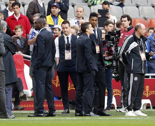 Chelsea s John Terry looks on dejected after not being fit for the final - UEFA Europa League Final - Benfica vs Chelsea - The Amsterdam Arena - Amsterdam - Netherlands - 15 05 13 - Picture David Klein Sportimage EDITORIAL USE ONLY. No use with unauthorised audio, video, data, fixture lists, club league logos or live services. Online in-match use limited to 120 images, no video emulation. No use in betting, games or single club league player publications.