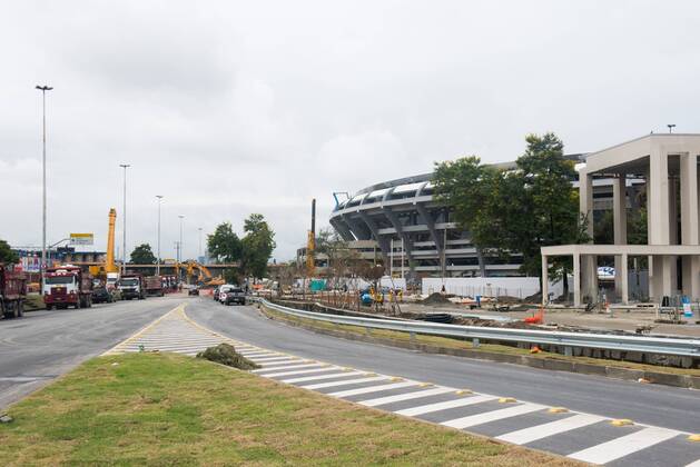 Baustelle Maracana Stadion (Estadio Jornalista Mario Filho). Rio de Janeiro RJ, Brasil 15 05 2013. x(11)xCelsoxPupox xFotoarenax (16553)